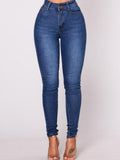 Stretch Slimming Pencil Pants Jeans