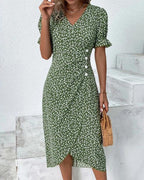 Yara Boutique Fine Dress with Buttons Collection
