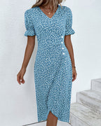| Fine Dress With Buttons