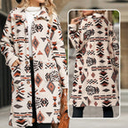 | Classic coat with lapel print