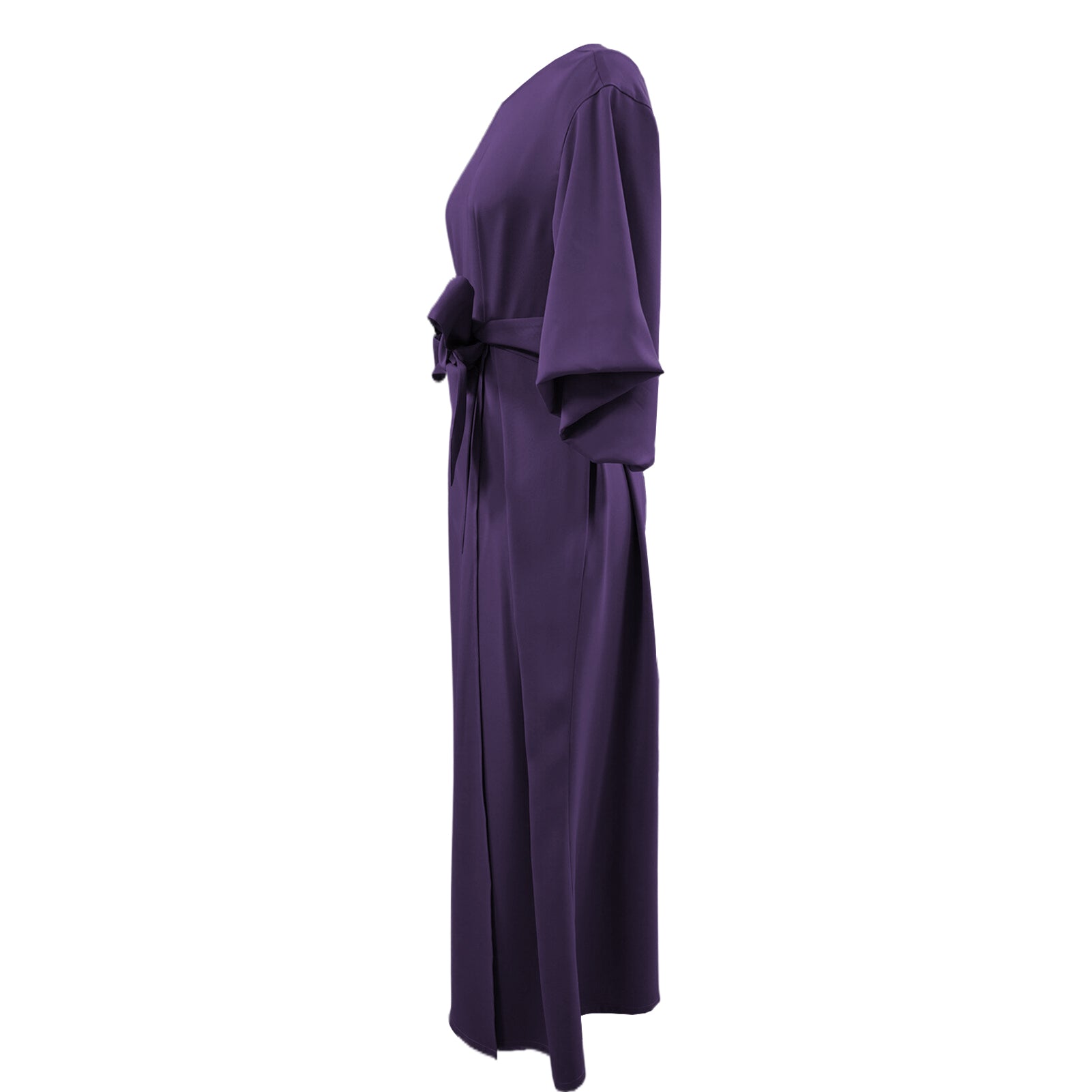 Elegant dress with balloon sleeves