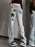 Slim Trendy Versatile Loose Flare Jeans