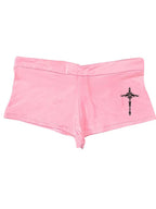 Cross Print Shorts