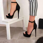 High Heel Platform Sandals for Women - Stiletto Open Toe Party Shoes