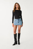 AMELIA DENIM SKORT