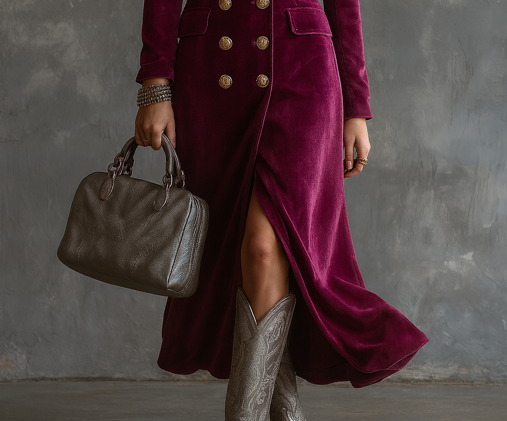 | Velvet Blazer Dress