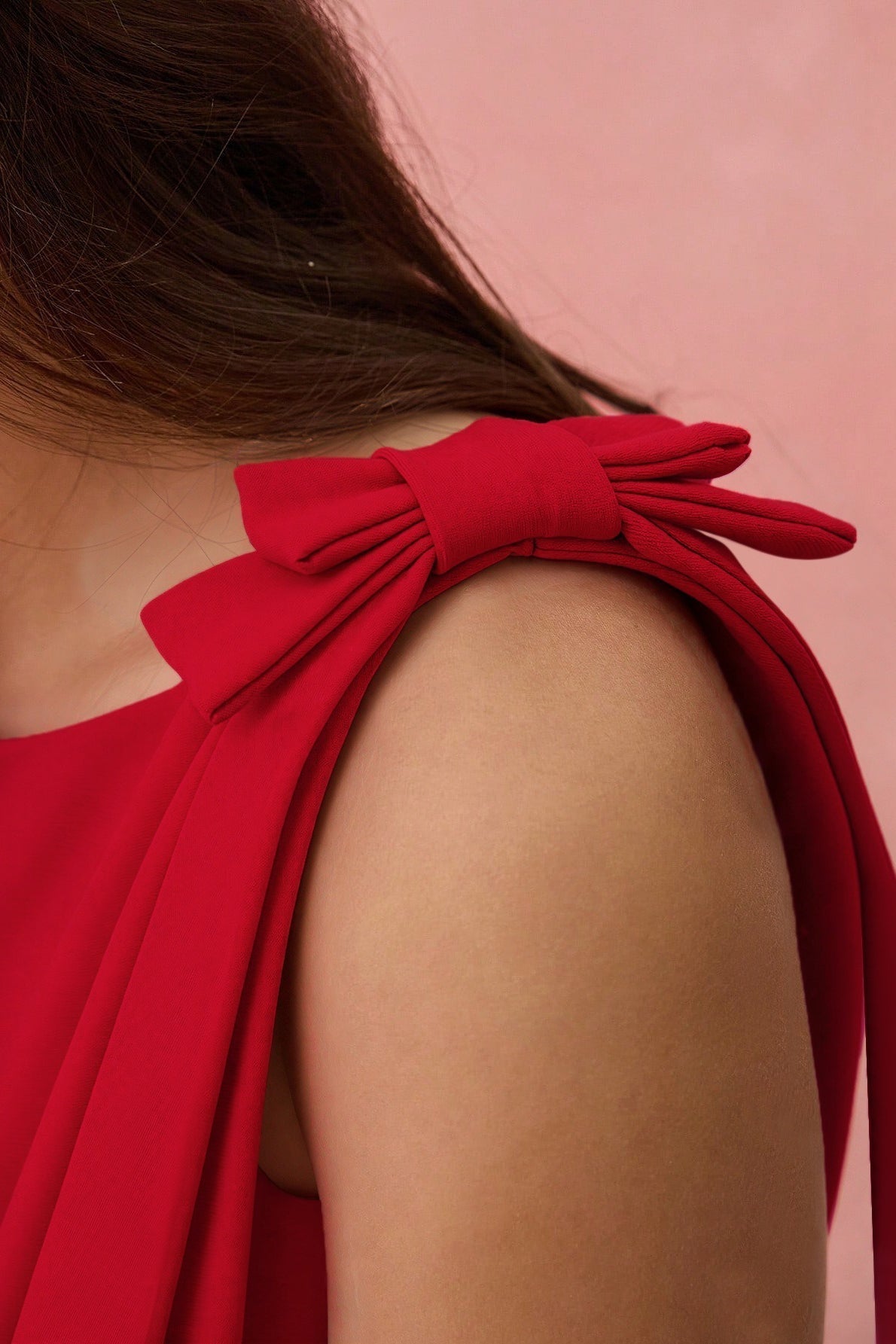 Tie Shoulder Bow Strap Square Neck Bodycon Mini Dress