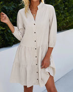 Aisling Aesthetic Summer Dress Knotted, Premium Wardrobe Essential
