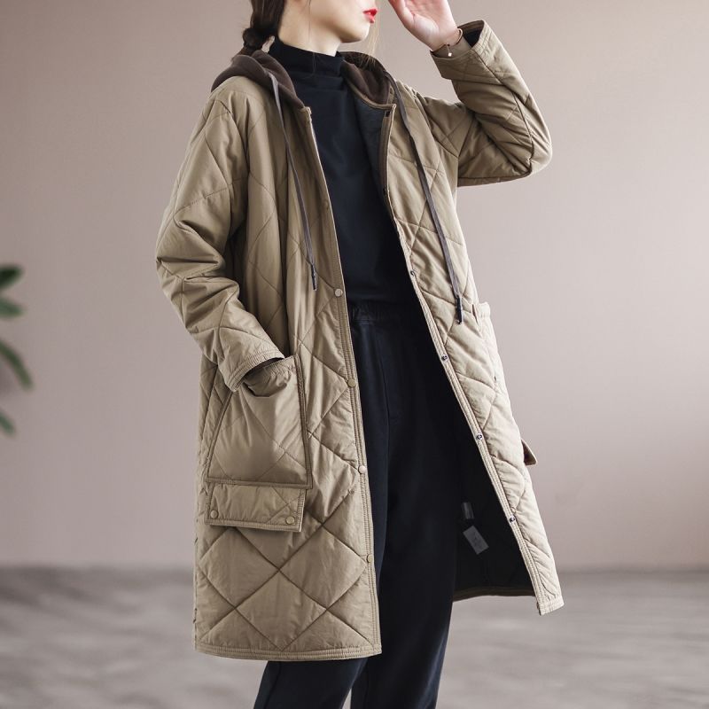 | Long padded coat