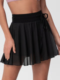 High Waist Quick Drying Exercise Mini Skirts