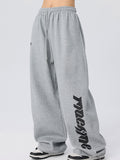 Lettering Loose Sweatpants