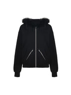 Loose Casual Hottie Stitching Jacket