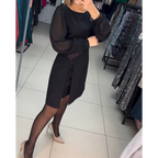 Ivanka Statement Women's Dress Elevated Occasion Wear