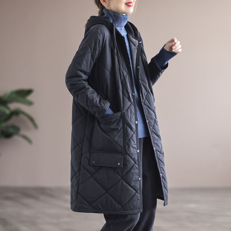 | Long padded coat