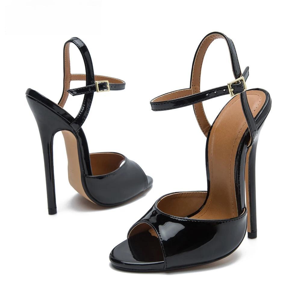 Summer Peep Toe Stiletto Sandals for Women