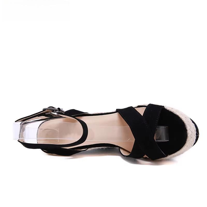 Summer Peep Toe Sandals Women Shoes High Heels 15CM