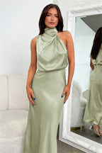 Tiffany Elegant Satin Dress