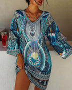 Leonor Premium Boho Summer Dress Breathable Elevated Occasion Wear
