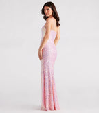 Lyla Formal One-Shoulder Sequin Dress