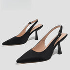 Buckle Strap Women's Fashion High Heels for Banquet Prom