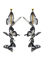 Butterfly Long Pendant Earrings