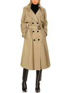 | Women’s Longline Office Trench Coat