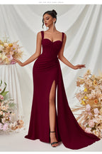 Bodycon Slit Maxi Dress
