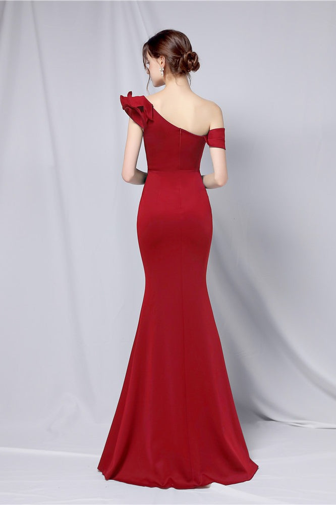 Off Shoulder Mermaid Maxi Dress