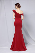 Off Shoulder Mermaid Maxi Dress