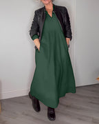 Jarely Premium Baumwolldress Chic Silhouette Collection