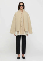 Jessy Elegant Scarf Coat