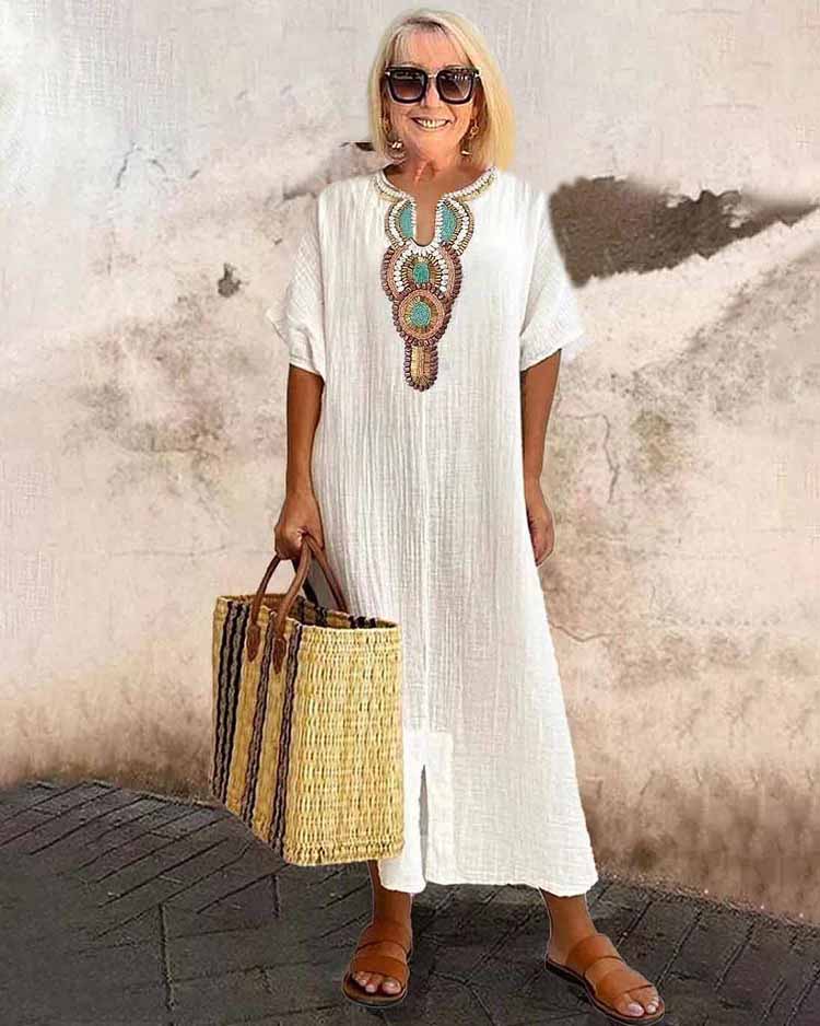| Embroidered Dress