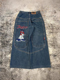 Streetwear Oversized Pockets Boyfriend Jeans