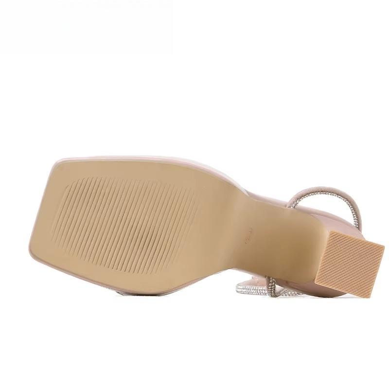 Crystal Butterfly-knot Sandals Pumps for Women