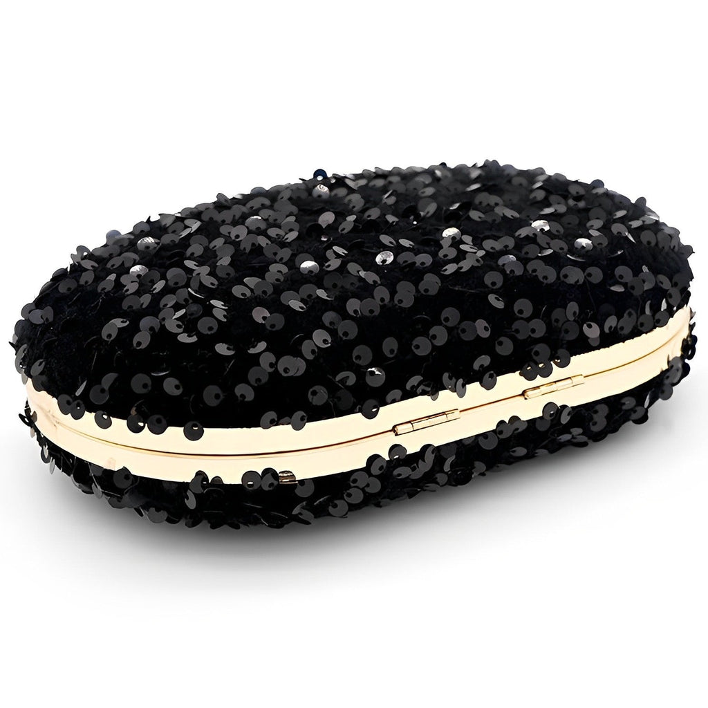 Sequined Clutch Bag by Donna