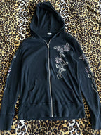 Retro Print Oversized Hoodie