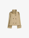 Ceora Cropped Trench