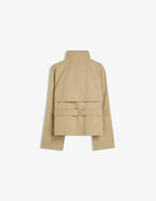 Ceora Cropped Trench