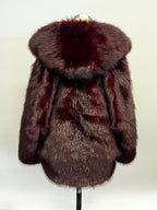 Faux Fur Coats With Hood High Low Design Winter Jacket For Women 2026