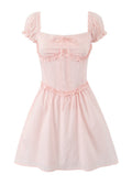 Amélie - Off-Shoulder Corset Mini Dress