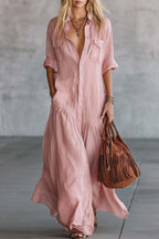Cloud-Soft Shirt Dress: A Timeless Silhouette