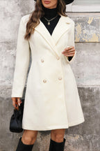 Double Breasted Wool Overcoat