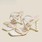 Strange High Heels Summer Slipper for Women