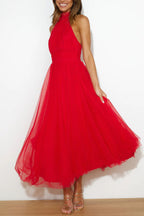 Sofía Aesthetic Dress with Long Skirt Elevated Occasion Wear