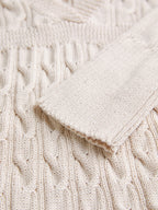 V Neck Slim Fit Pullover Sweater