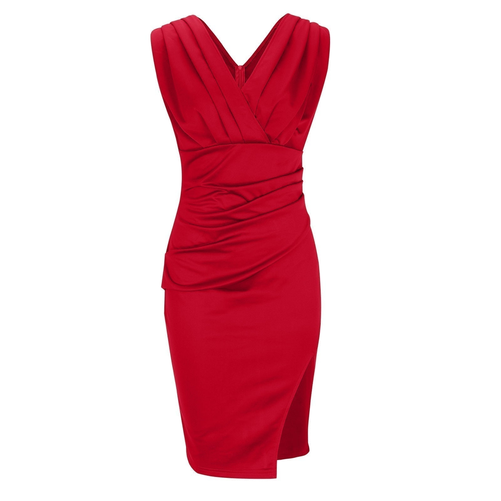 Caridad Minimalist Fashion Dress Elevated Occasion Wear