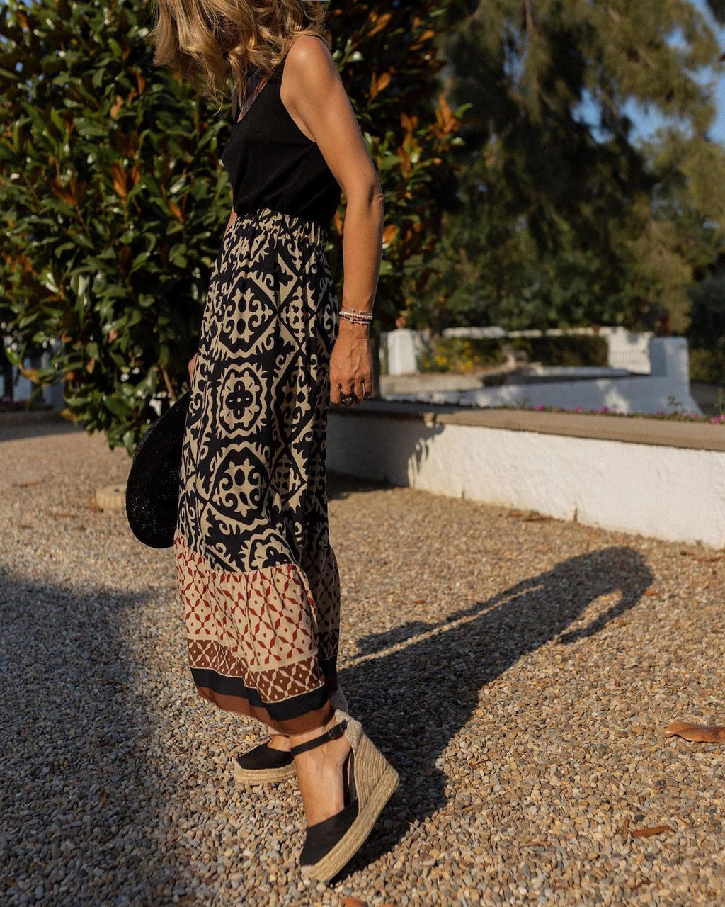 Erica Premium Long Boho Dress Wardrobe Essential