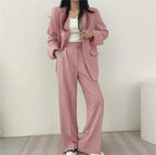 | Women's Tailored Suit Set, Long Blazer