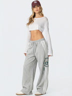 Retro Hot Girl Print Sweatpants