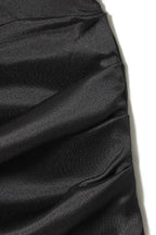 Strapless Bow Tie Detail Bodycon Mini Dress